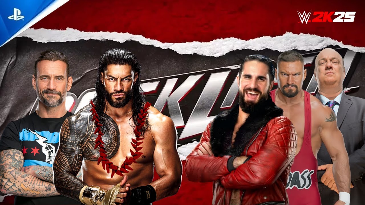 Reigns and Punk JOIN FORCES to Battle Rollins and Bron Breakker! : WWE 2K25 (PS5 Gameplay)