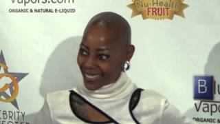 Debra Wilson arriving to the American Music Awards Gifting Lounge