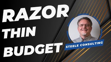 #3 Why Software Projects Fail: Razor thin Budget