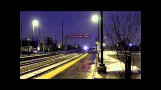 Galewood Metra Rush Hour 1-20-14