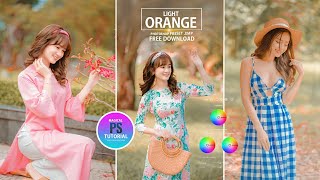 Orange Color Preset 2023  I   XMP Free Download By Magical PS Tutorial screenshot 1