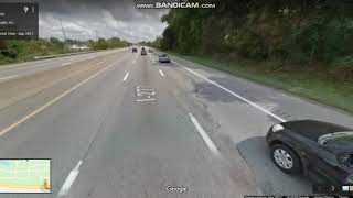 Interstate 277 - Ohio eastbound