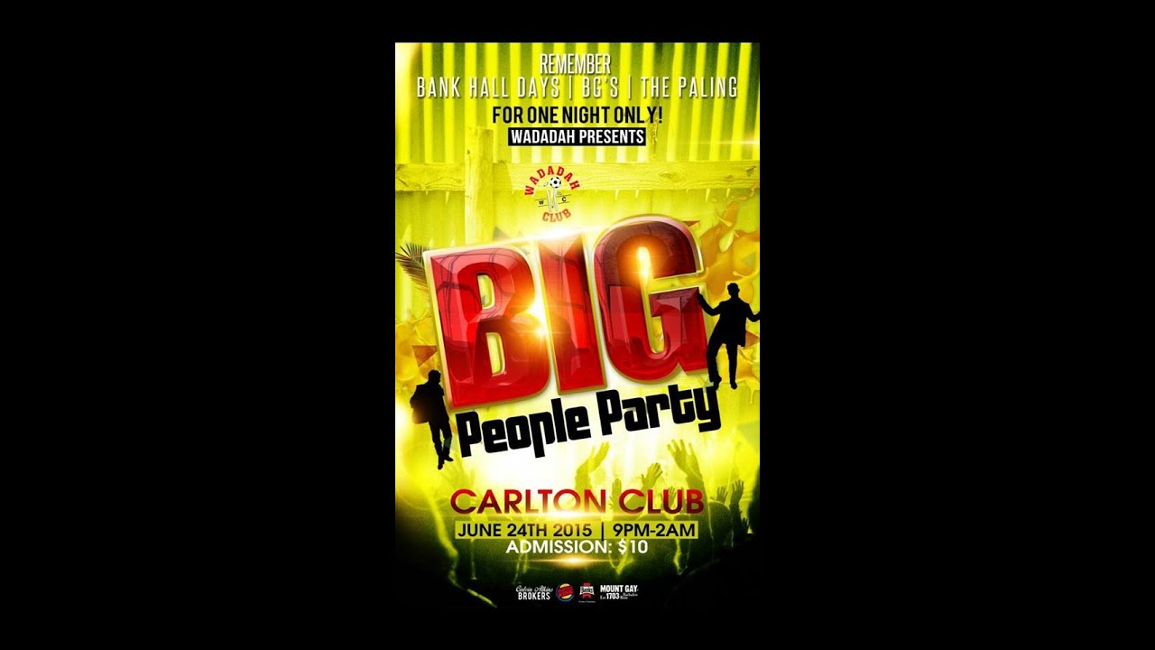 WADADAH PRESENTS  BIG PEOPLE PARTY WEDNESDAY JUNE 24th 2015
