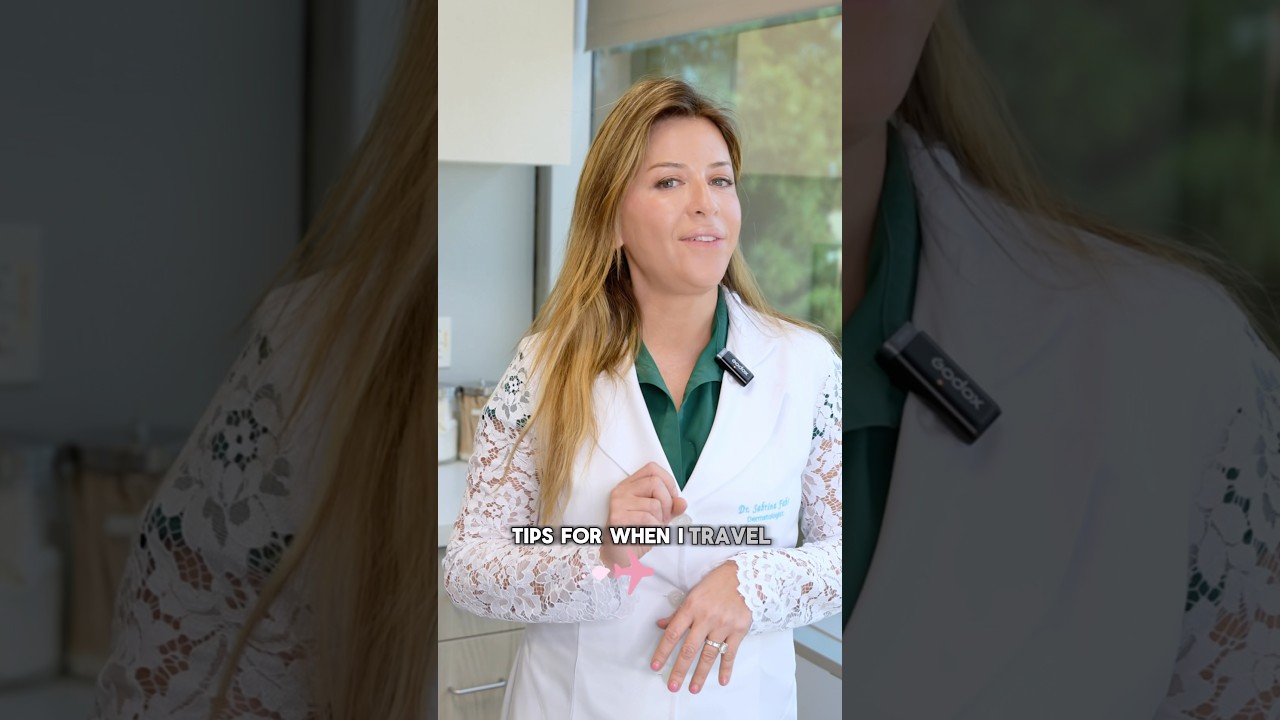 Banner for Dermatologist's In-Flight Skincare Routine for Hydrated Skin