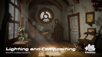 3D Lighting and Compositing DEMOREEL: Xóchitl Flores Escobar - 2025