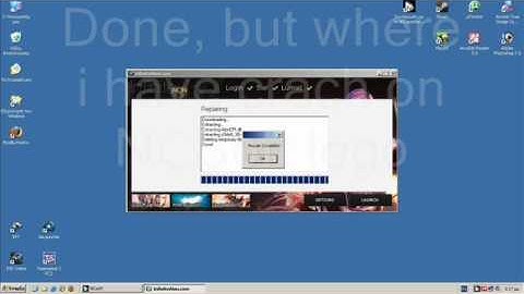 Crash at NCsoft Logo (Infinite Aion)