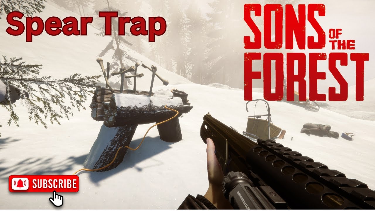 Where To Find Update Patch 14 Spear Trap Blueprint | Sons Of The Forest ...