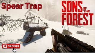 Where To Find Update Patch 14 Spear Trap Blueprint | Sons Of The Forest