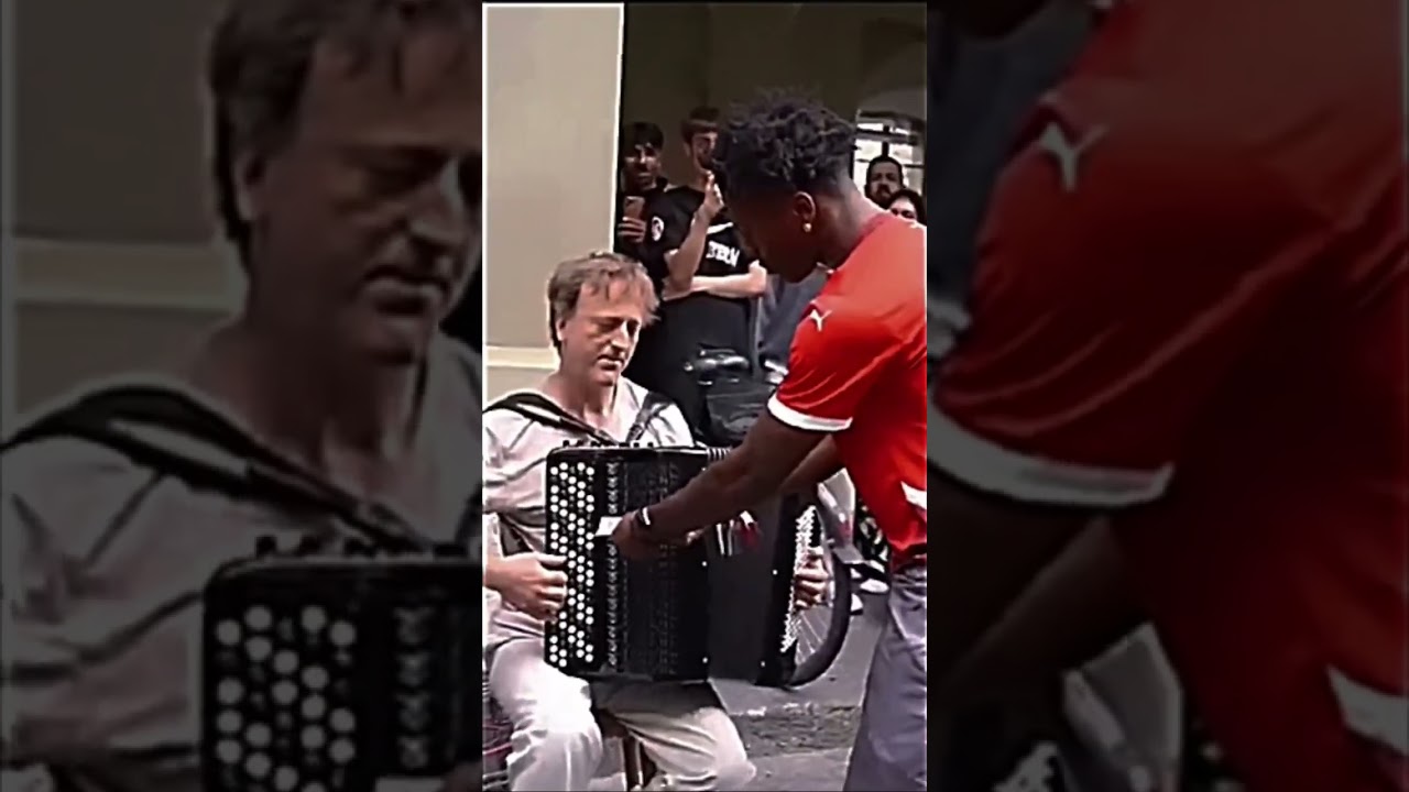 Speed’s Wholesome Moment with Musician in Switzerland 🇨🇭☺️ 