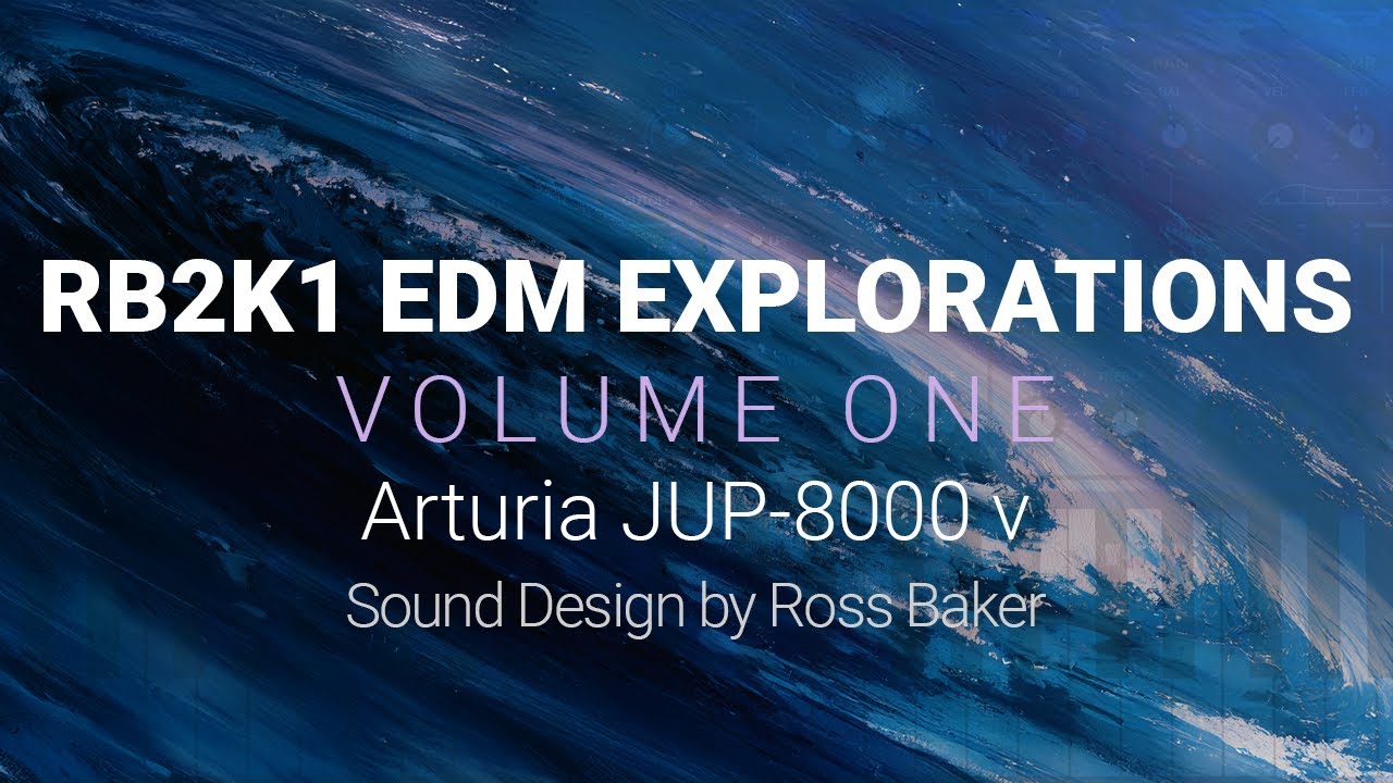 New EDM Bank for the JUP-8000v : r/arturia