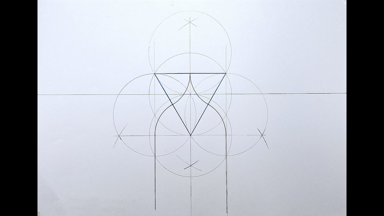 N°6 - Arco conopial equilátero o flamígero. - YouTube