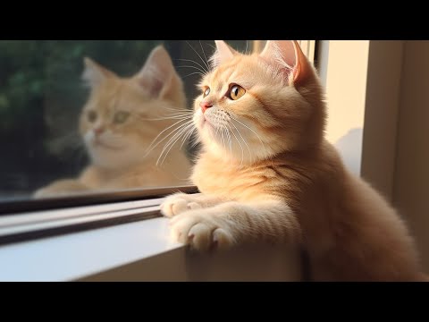 Music Therapy for Cats - Make Your Cat Happy, Relaxation Music & Rain Sounds, Deep Sleep♬