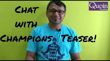 Chat with Champions (CwC) Teaser | CAT | Patrick D