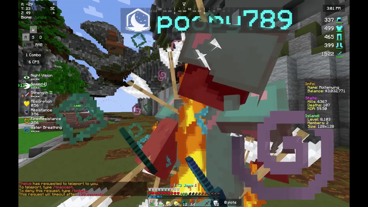 Mc Central Skyblock: Stitch Gang Episode 1