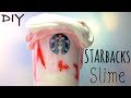 DIY Slime！ストロベリークリームフラペチーノ風ふわふわスライムを作ってみた！スライムの作り方、How to make slime!