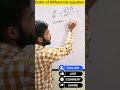 #maths order and Degree of Differential equations #12th UP # CBSE Board most important