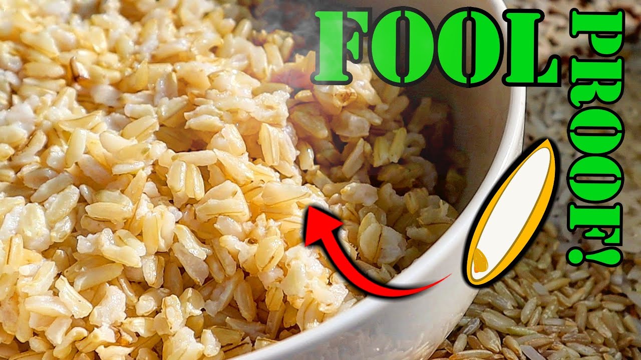 How to Cook Brown Rice on the Stovetop! [ The "Cheater" Method ] 😏