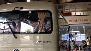 Xe Khách 29 Chỗ Ngồi New County Đòn Dài Thaco Tb75S