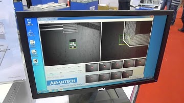 Touch screen alignment live demo in Touch China 2013, ShenZhen