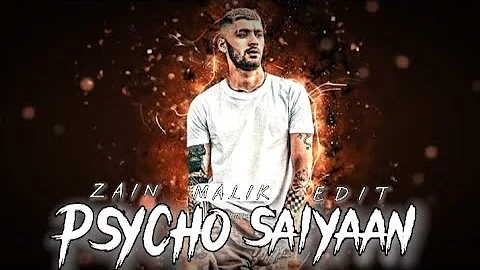 PSYCHO SAIYAAN ft.ZAIN MALIK | psycho saiyaan x zaim Malik | #zain | #wattsappstatus