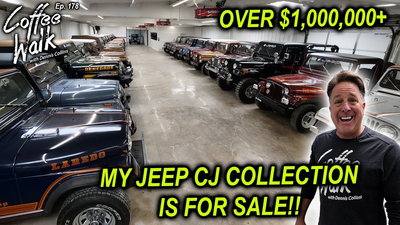 MY MILLION DOLLAR JEEP CJ COLLECTION IS FOR SALE!!