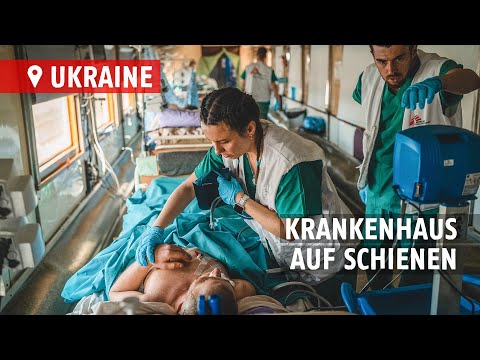 Unsere medizinischen Züge in der Ukraine - Wie funktionieren sie? | Ärzte ohne Grenzen