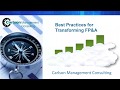 Best Practices in Transforming FP&A