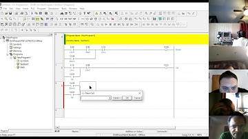 CX Programmer: Configuring and Programming Drill Press exercise Step by Step.