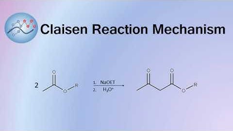 Claisen Condensation Reaction Mechanism | Organic Chemistry