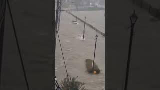 Torrential Rain Pounds Central Japan, Flooding Roads, Railway Tracks In Nagoya