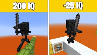 Minecraft Wither Skeleton IQ Test!  #Shorts