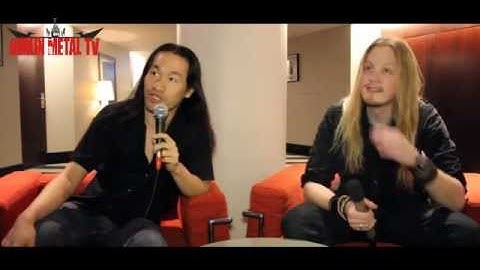 Dragonforce Interview - Marc Hudson & Herman Li - March 2012 Berlin Metal TV