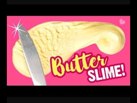 HOW TO MAKE FLUFFY BUTTER SLIME WITH ONLY ONLY THREE INGREDIENTS (NO ...