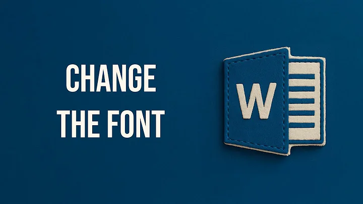 How to Change the Font in Word (PC) - Select All & Update Text Fast