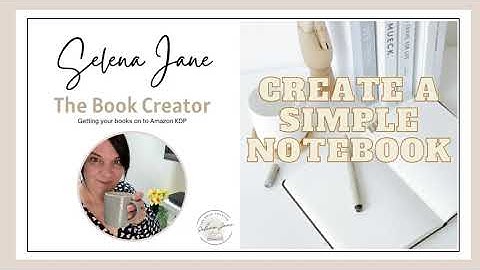 Tangent Templates simple notebook for Amazon kdp