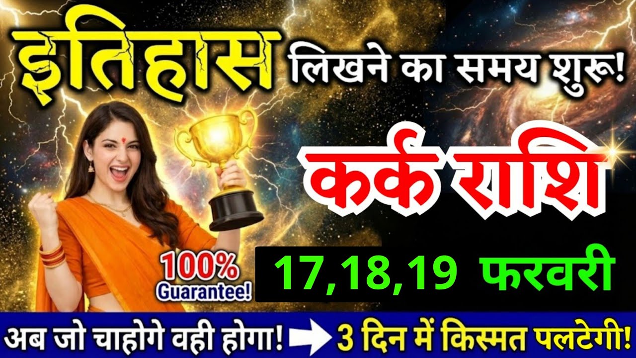 19 फरवरी, कर्क राशि वालों इतिहास लिखने का समय शुरू, Kark Rashi, किस्मत पलटेगी