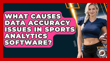 What Causes Data Accuracy Issues In Sports Analytics Software? - Gridiron Data Digest