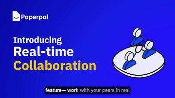 Real-time Collaboration on Paperpal | Work Together Seamlessly