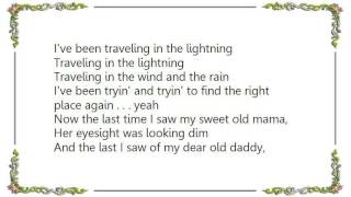 Warren Zevon - Traveling in the Lightning Lyrics