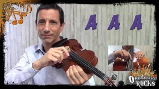 1.2 Open String Pizzicato Exercise Viola Pizzicato Open Strings