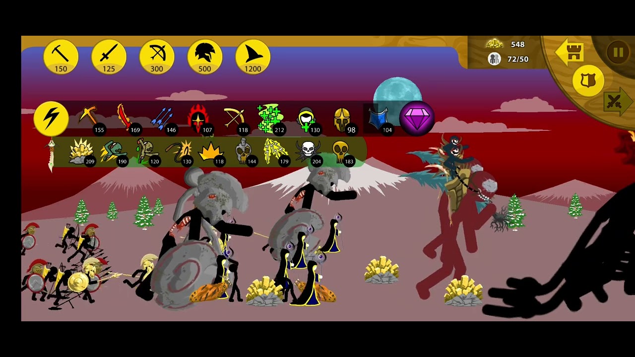 Stick War Legacy mods: Speed run on hard difficulty.