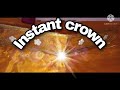 Instant and easy crown making