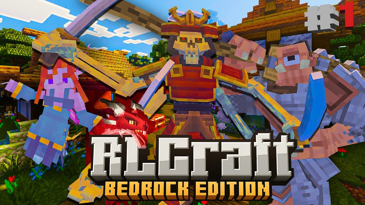 100 วัน มันผลิตภาคใหม่อีกละ RLCraft Bedrock #1 - YouTube