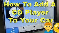 How to add a CD player in any vehicle without one 