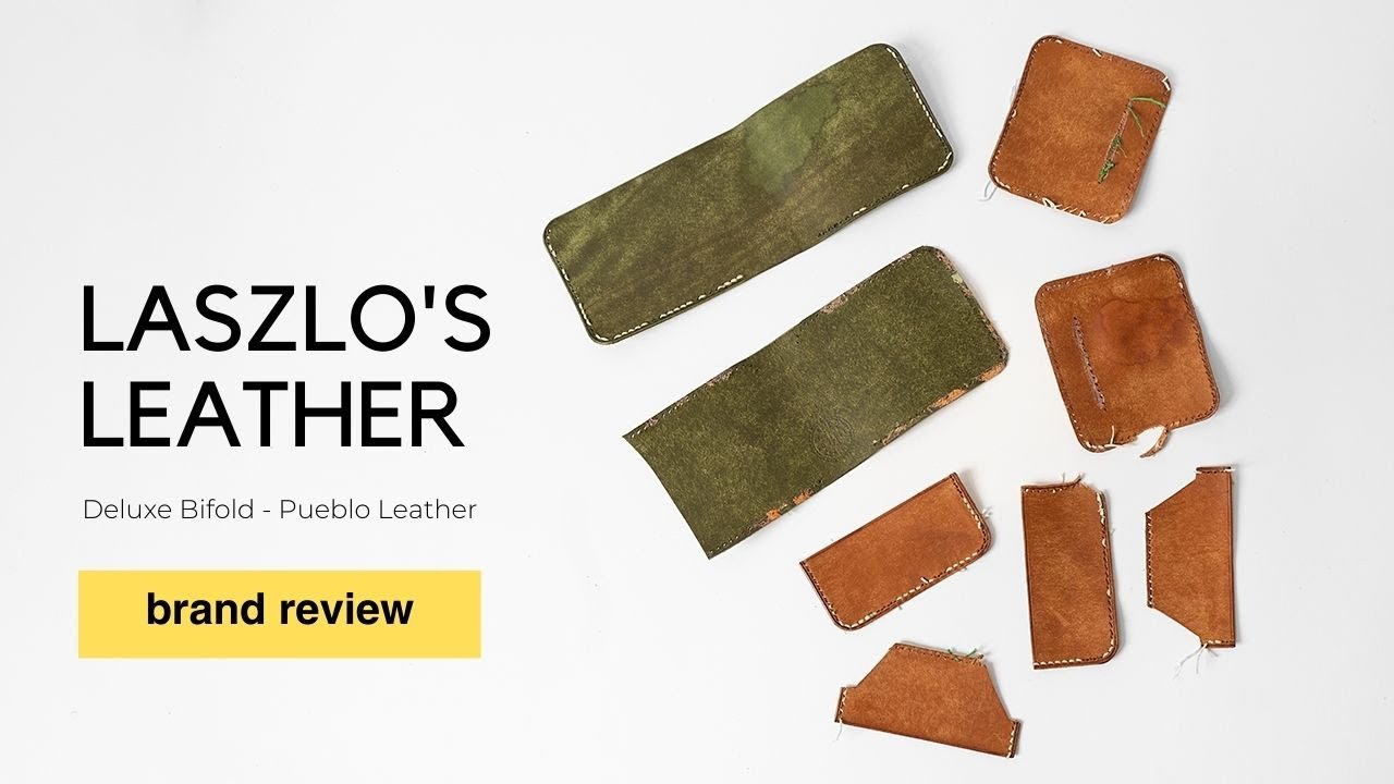 Laszlo's Leather Deluxe Bifold in Pueblo Leather Leather Wallet