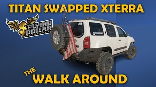 Nissan Xterra Off Road Rig Walk Around. Titan Swapped.