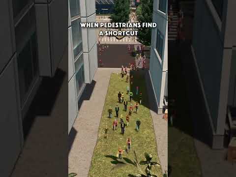 Pedestrian Shortcut In