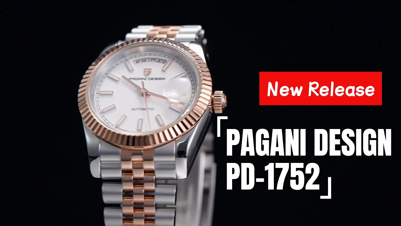 Pagani Design PD-1752 New Two Tone Versions Release! 36MM - YouTube
