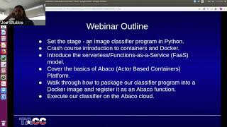 Webinar: Portable, Scalable Computation with Containers and Abaco Functions