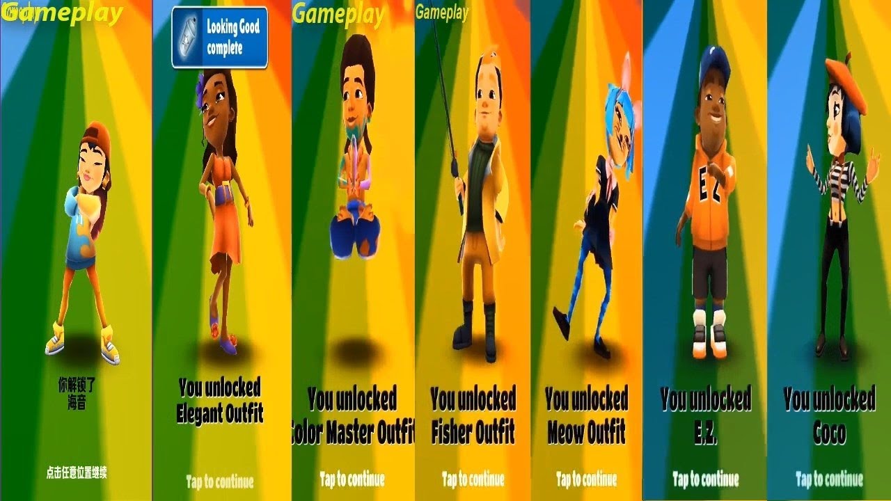 Subway Surfers CHINESE Version VS Mumbai Iceland  Tokyo Paris Chicago Gameplay HD